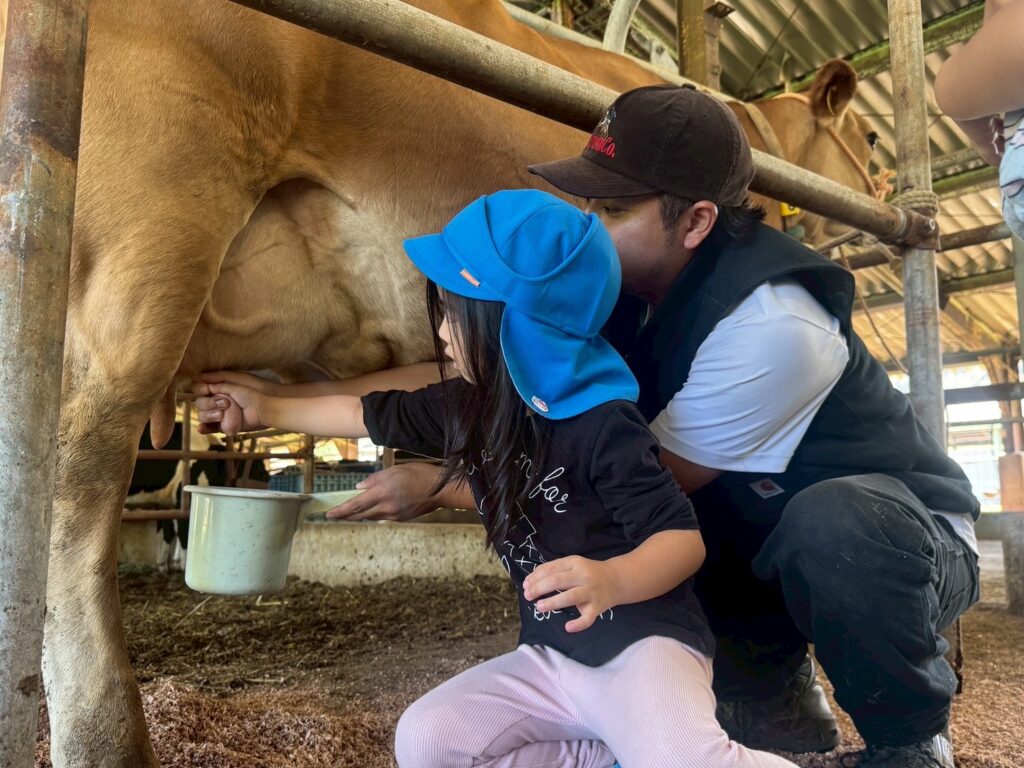🐄 野田学園幼稚園・認定こども園の４歳児のみんなが船方農場へ！